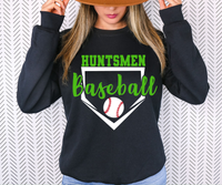 Huntsmen Baseball Plate DTF Print