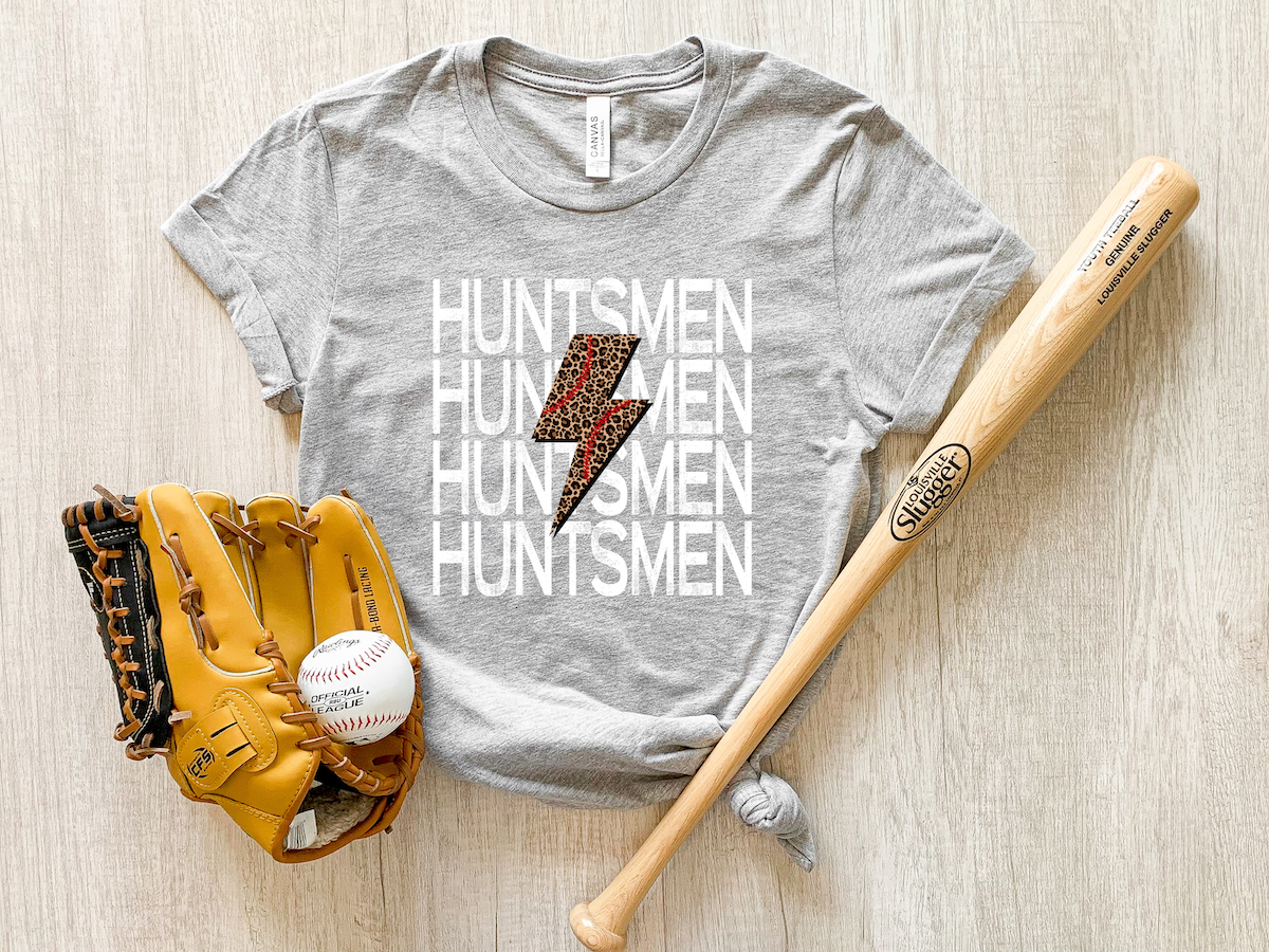 Huntsmen Baseball Bolt DTF Print
