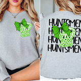 Huntsmen Basketball Net Bow DTF Print
