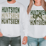 Huntsmen Matching Stacked Camo Greens DTF Print