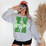 Hurricanes Stripes Varsity Team DTF Print