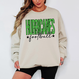 Hurricanes Football Star Power Team Sports DTF Print