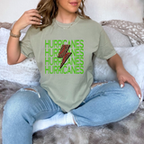 Hurricanes Baseball Bolt DTF Print