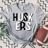 Huskers TUX deluxe dtf print