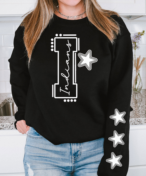 Indians Alpha Star 06 DTF Print