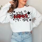 Indians Retro Star DTF Print
