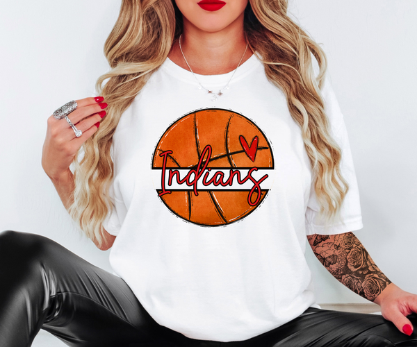 Indians Ballers Basketball DTF Print