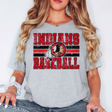 Indians Baseball Grunge 02 DTF Print