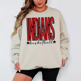 Indians Basketball Star Power Team Sports DTF Print