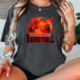 Indians Splash Basketball DTF Print