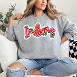 Indians Polka Dot DTF Print