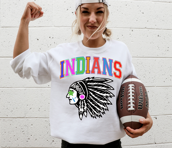 Rainbow Indians Generic DTF Print