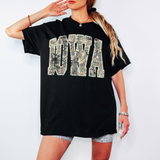 Iowa Camo Grunge Arch DTF Print