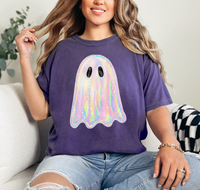 Irredecent Ghost DTF Print