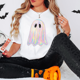 Irredecent Ghost DTF Print