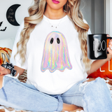 Irredecent Ghost DTF Print