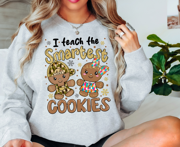 I Teach The Smartest Cookies Christmas DTF Print