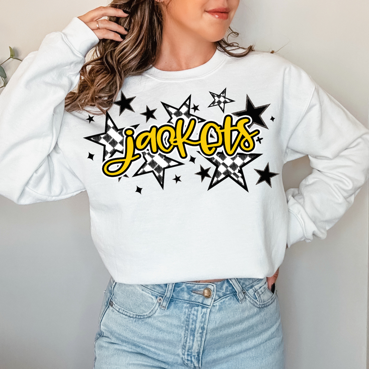 Jackets Retro Star DTF Print