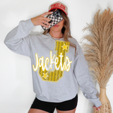 Jackets Stripes Varsity Team DTF Print