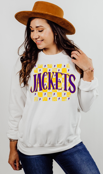 Jackets Checker DTF Print