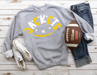 Jackets Football Star DTF Print
