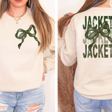 Jackets Matching Stacked Camo Greens DTF Print
