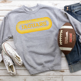 Jaguars Retro Team Oval DTF Print