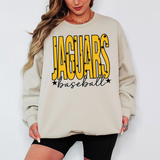 Jaguars Baseball Star Power Team Sports DTF Print