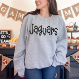Jaguars Dotted Doodle DTF Print