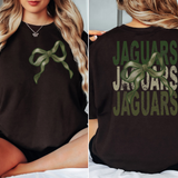 Jaguars Matching Stacked Camo Greens DTF Print