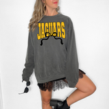 Jaguars Team Arch with Bow DTF Print
