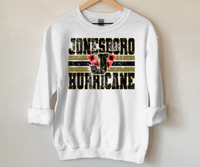 Jonesboro Hurricanes Grunge DTF Print