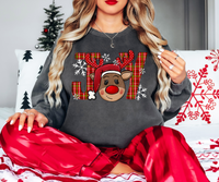 Joy Reindeer DTF Print