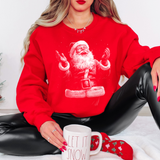 Joy Santa Sketch DTF Print