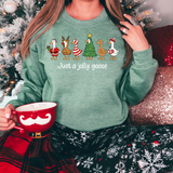 Just a Jolly Goose Christmas DTF Print
