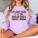 Easter Just Here For the Deviled Eggs DTF Print