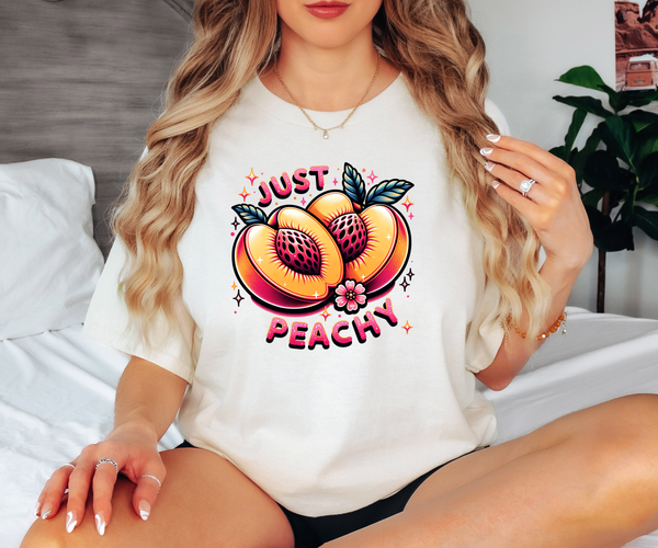 Just Peachy DTF Print