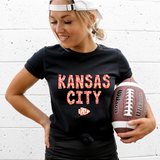 Kansas City Leopard Football DTF Print