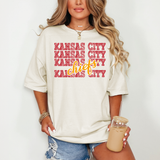 Kansas City Chiefs Repeat Sketch DTF Print