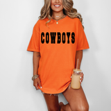 Cowboys KBall Stitch DTF Print