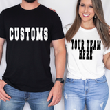 Custom Team KBall Stitch DTF Print