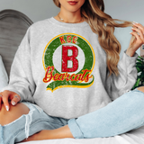 KCC Bearcats Grunge Circle Logo DTF Print
