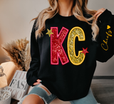 KC Sequin Effect DTF Print