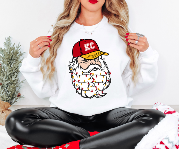 KC Santa DTF Print