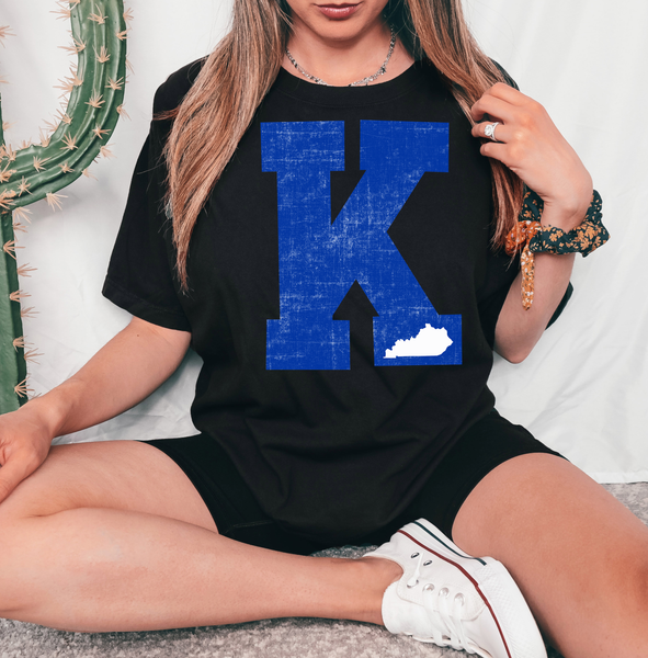 Blue K Kentucky DTF Print