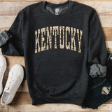 Kentucky Camo Grunge Arch DTF Print