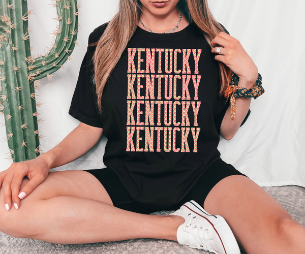 Kentucky Repeat DTF Print