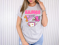 Kilgore Bulldogs Pink Out Collage DTF Print