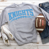 Knights Football Arched DTF Print