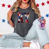 Patriotic Roses Kentucky DTF Print